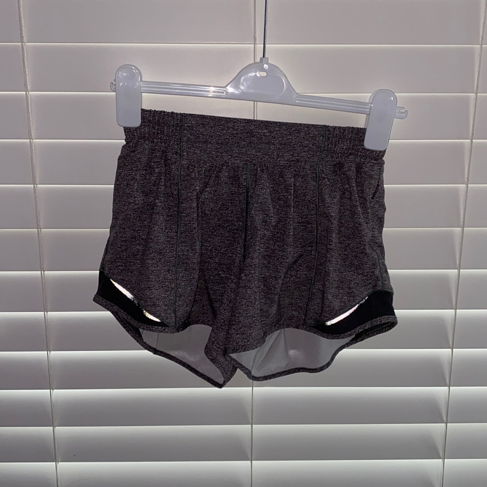 Lululemon hottie hot shorts grey